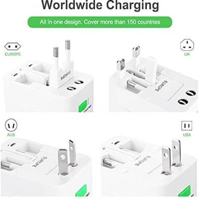 Universal international travel adapter